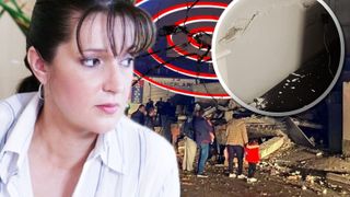 Clipe dramatice pentru Irina Radu! Fosta șefă a TVR a fost prinsă de cutremur &icirc;n Albania! &rdquo;Cum se vede, avem ceva stricăciuni!&rdquo; FOTO