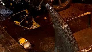 Accident violent &icirc;n Capitală: daună totală pentru un Lamborghini de peste 200.000 de euro