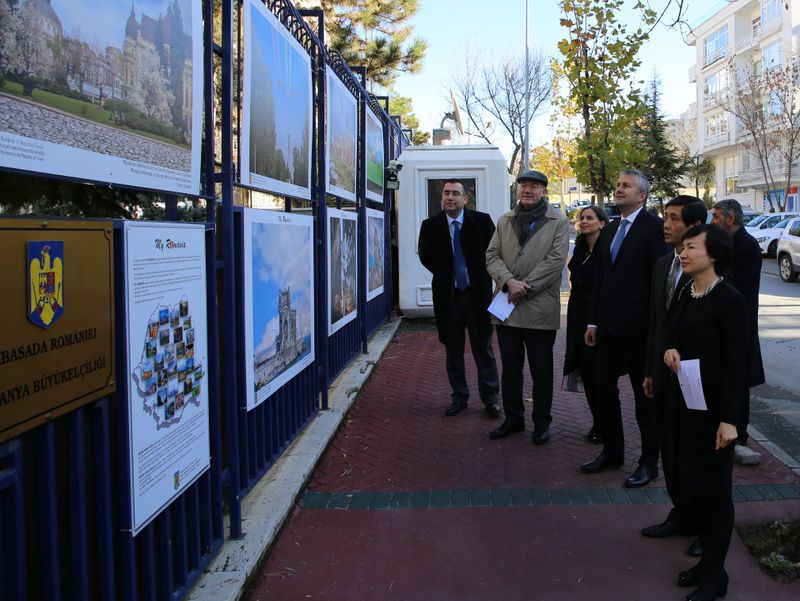 Ambasada României în Republica Turcia a inaugurat expoziția de fotografie ”România Mea” cu ocazia celebrării Zilei Naționale a României la Ankara