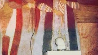 VIDEO | Pictură sfântă, distrusă de un „Dorel”