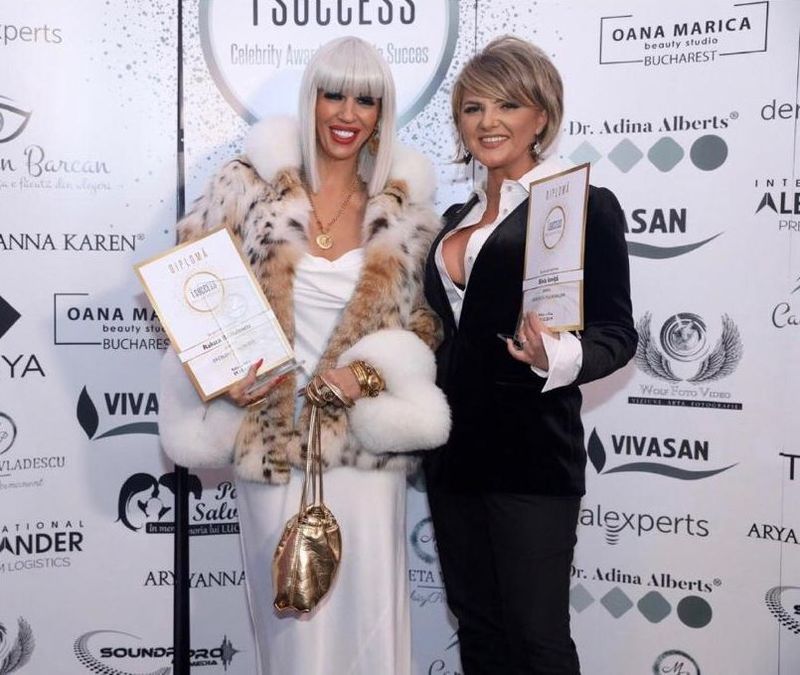 Silvia Ioniță, premiată pentru Excelență în Jurnalism, la Gala „Celebrity Awards Successful Women"