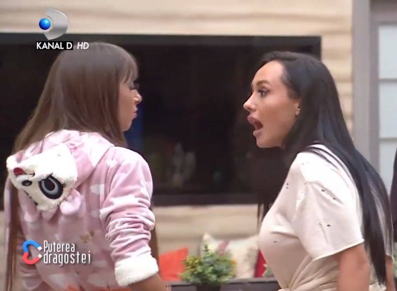 Mariana de la „Puterea Dragostei” bătaie și scandal cu fetele din casă: „Îți dau cu masa asta în cap! O să vină Jador să mă ia”