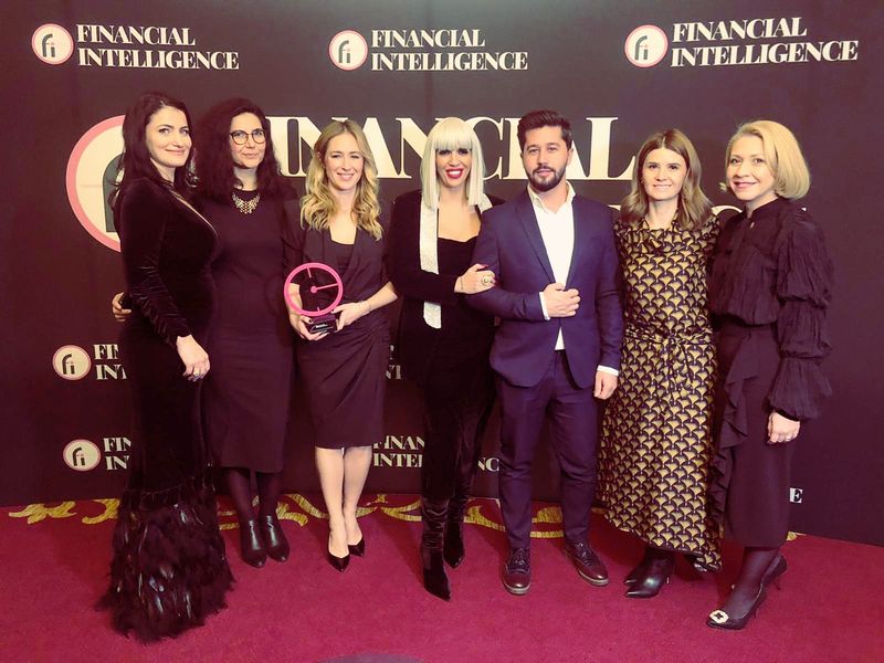 Ugur Yesil, CEO si Executive Board Member Kanal D, premiat la Gala “Financial Intelligence - Hall of Fame”, pentru Performanta in managementul media