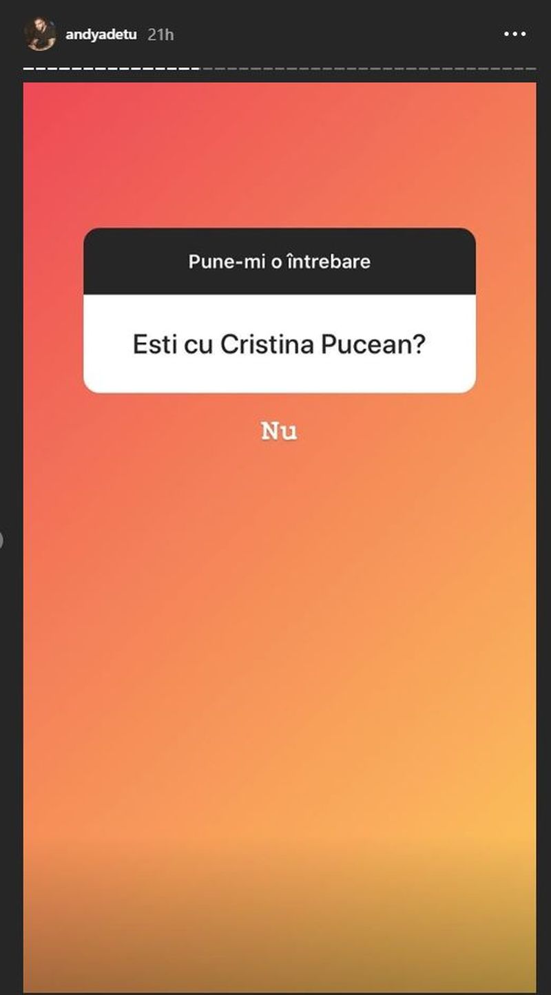 Andy de la Puterea Dragostei a vorbit despre relația cu frumoasa Cristina Pucen, după ce au fost văzuți în ipostaze apropiate