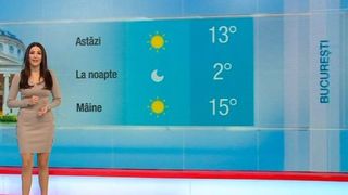 VIDEO | Vremea pentru luni, 16 decembrie. Temperaturile rămân ridicate