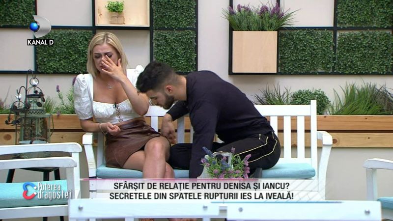 Denisa de la „Puterea Dragostei” criticată de fetele din casă că nu se desparte de Iancu: „Nu vreau să-l pierd!”