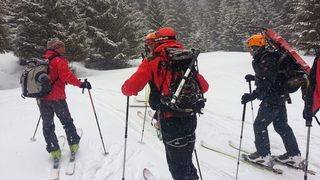 Salvamontiştii au intervenit la 24 de accidente, în prima zi de Crăciun