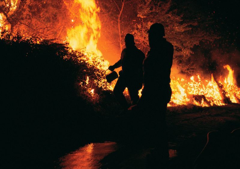 Povestea impresionantă a unui copil de doi. A fost decorat în locul tatălui său - un pompier ucis de flăcările din Australia