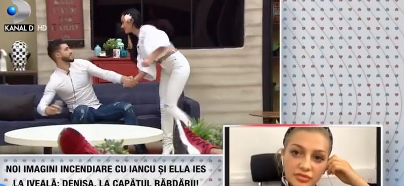 Ella și Iancu de la „Puterea Dragostei” - ipostaze incendiare: „Am făcut-o...din plictiseală”. Vezi cum au fost surprinși cei doi și ce părere are Denisa, iubita concurentului