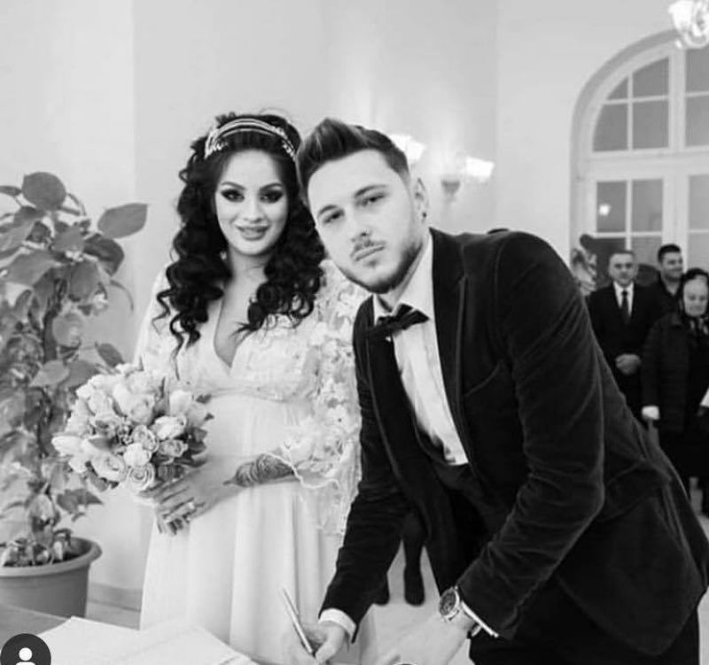 Simina de la „Puterea Dragostei” a devenit oficial doamna Zănoagă. Vezi cum arată bruneta în rochie de mireasă