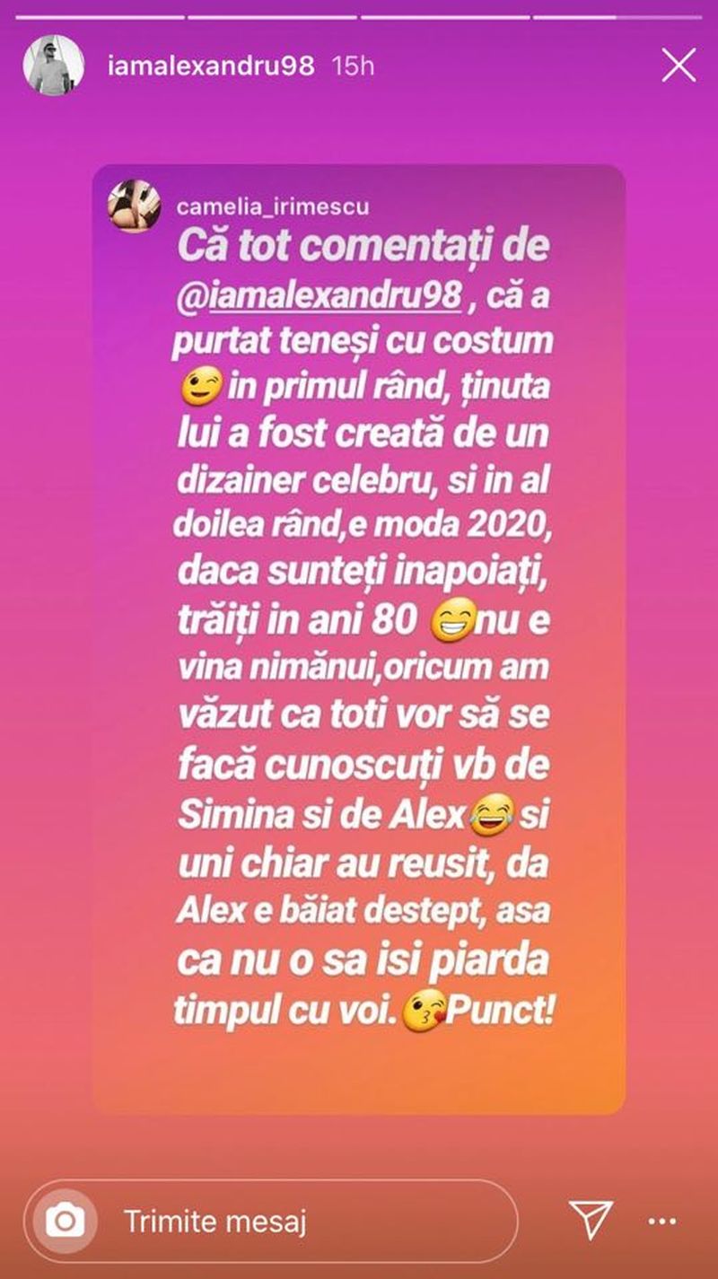Alex Zănoagă criticat dur de fani, după ținuta pe care a purtat-o la cununia cu Simina de la „Puterea Dragostei”