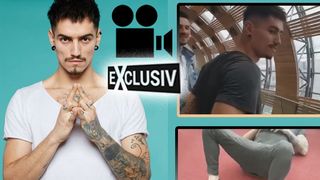 Imagini halucinante cu Emanuel Neagu de la Survivor România în aeroportul din Paris. Și-a aruncat papucul de la etaj | VIDEO EXCLUSIV