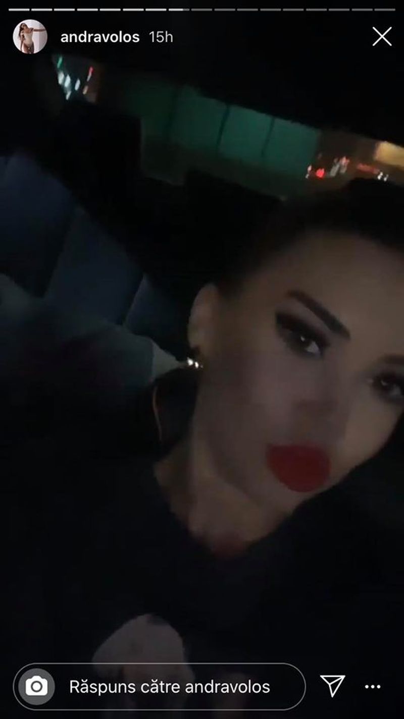 Andra Voloș în miez de noapte
