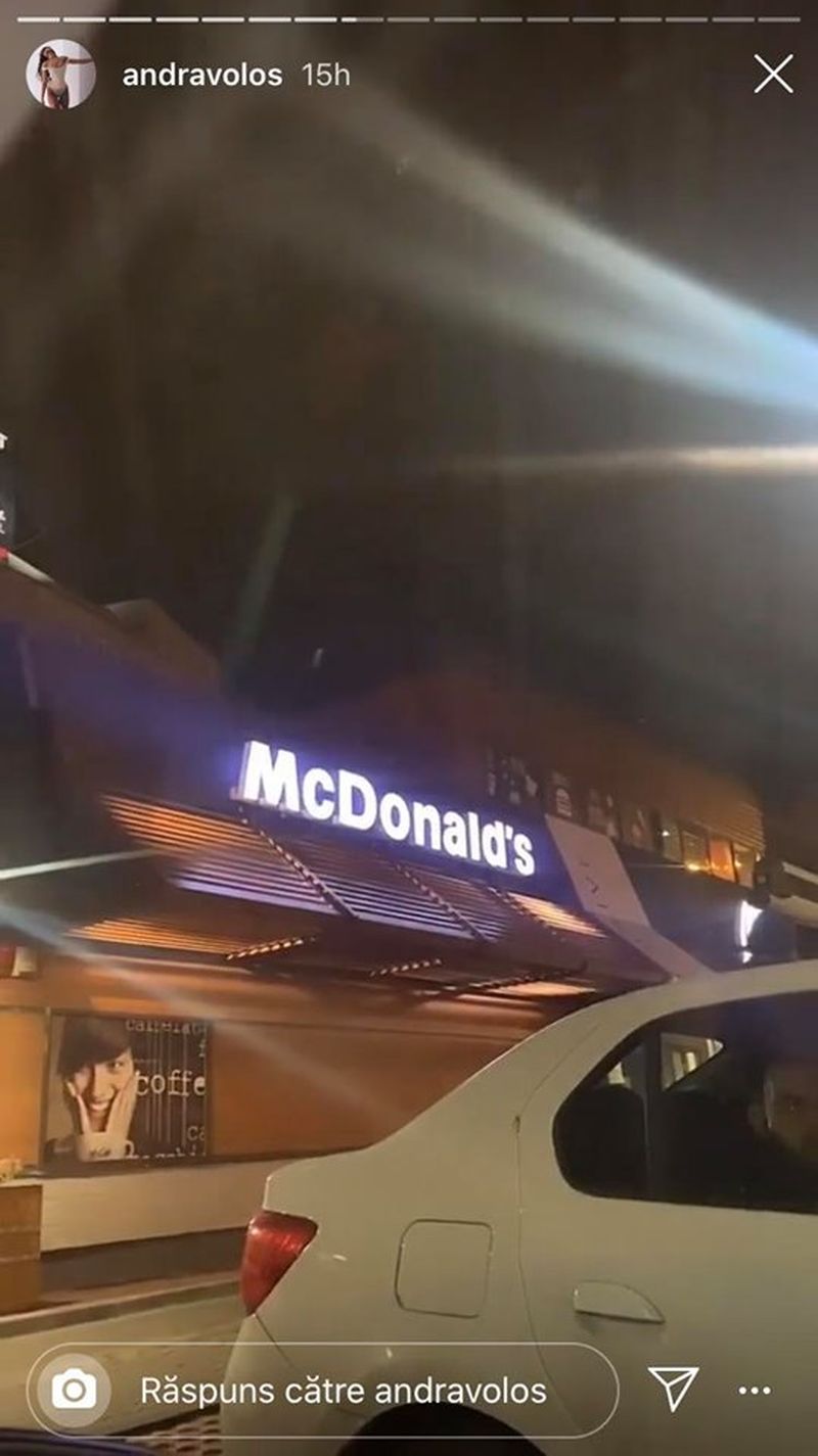 Andra Voloș în miez de noapte