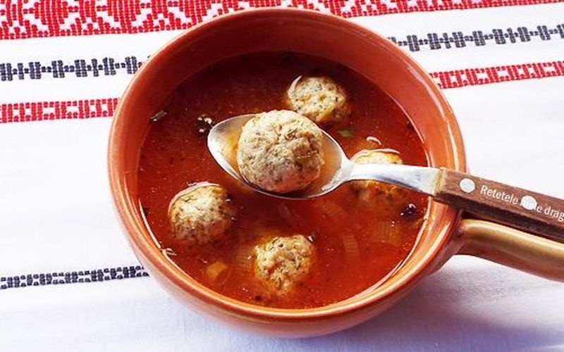 ciorba de perisoare reteta