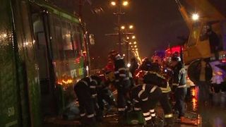 VIDEO | Ucis de tramvai. Imagini de la tragedia din Iași