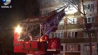 Galați: 100 de oameni, evacuați în ger de o explozie