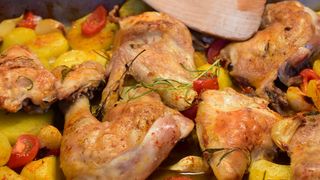 Pulpe de pui la cuptor