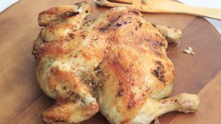 pui pe sticla reteta la cuptor