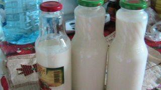 Lapte bătut și delicios