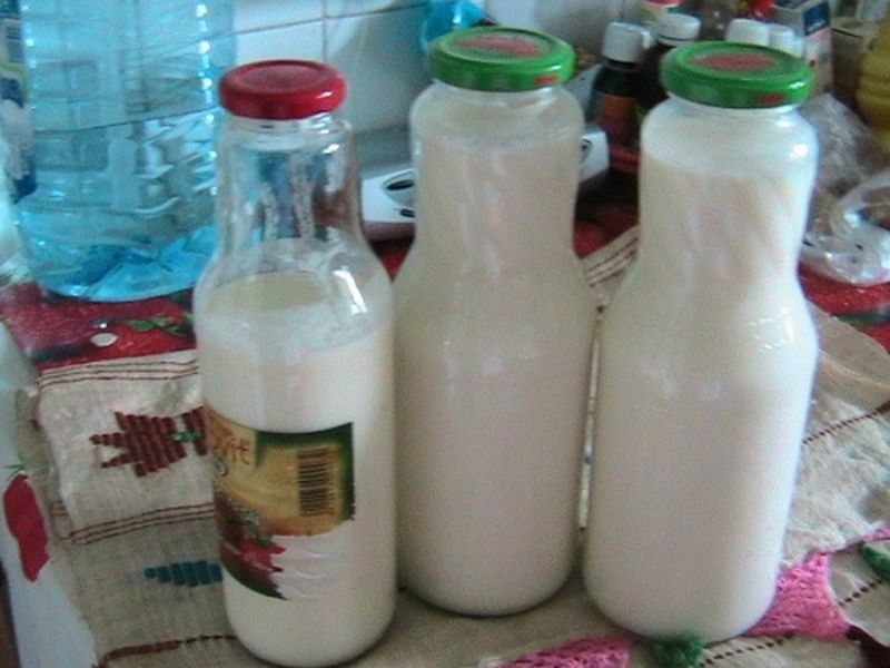 Lapte bătut și delicios