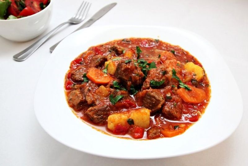 Gulas unguresc - Gulas unguresc cu galuste - Gulas de vita - Gulas secuiesc