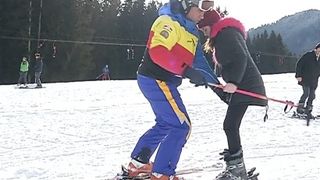 Soții Stegaru au plecat la munte