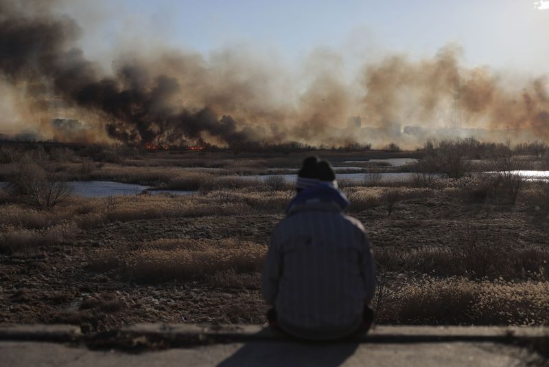 Incendiu Delta Văcărești