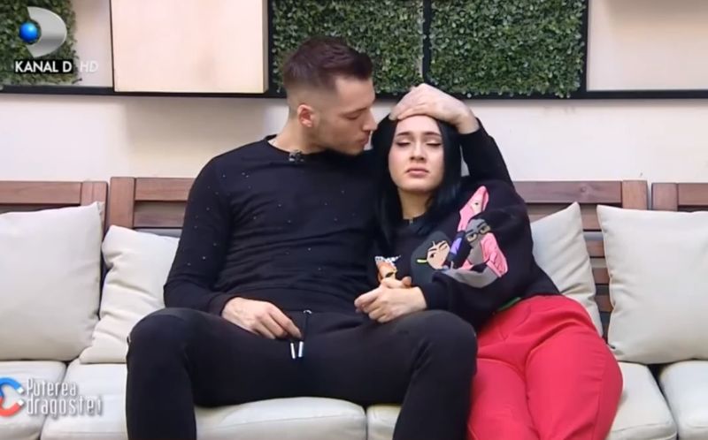 Livian de la „Puterea Dragostei” îi alină suferința Biancăi după publicarea clipurilor de la videochat