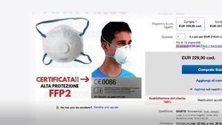 Măști chirurgicale la preț de aur &icirc;n Italia, anchetele autorităților sunt &icirc;n curs