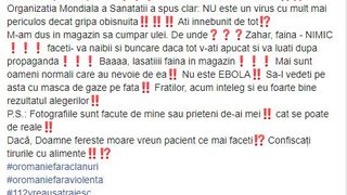 Reacția lui Alexandru Cumpănașu pentru apariția CORONAVIRUS
