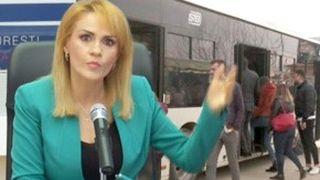 VIDEO | Gabriela Firea vede goale autobuzele pline