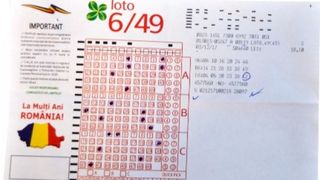  marele premiu la Loto 6/49 în valoare de peste 1,7 milioane euro