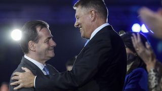 klaus iohannis si ludovic orban