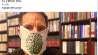 Dan Negru mască specială &icirc;mpotriva CORONAVIRUS