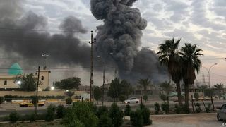 atac aerian baza militara Irak