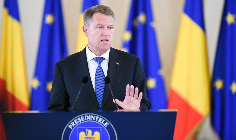 Klaus Iohannis, videoconferinţă cu membrii Consiliului 