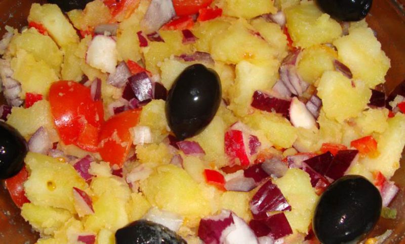 Salată orientală de post