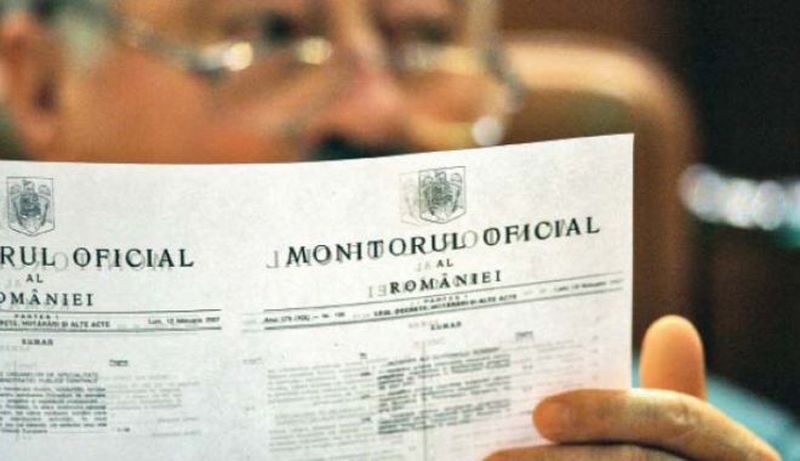 monitorul oficial 