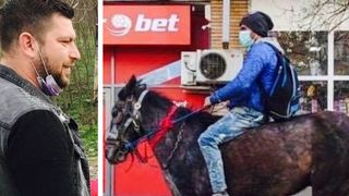 Legătura impresionată dintre eroul de la Londra și Sergiu, tânărul care s-a dus călare la soţia lui care tocmai născuse!” Este unul dintre cei mai harnici dintre oamenii necăjiți din Dallas”