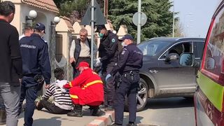  Incident șocant chiar în fața casei lui Gigi Becali 