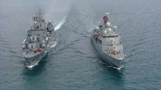 Antrenamente militare Marea Neagra