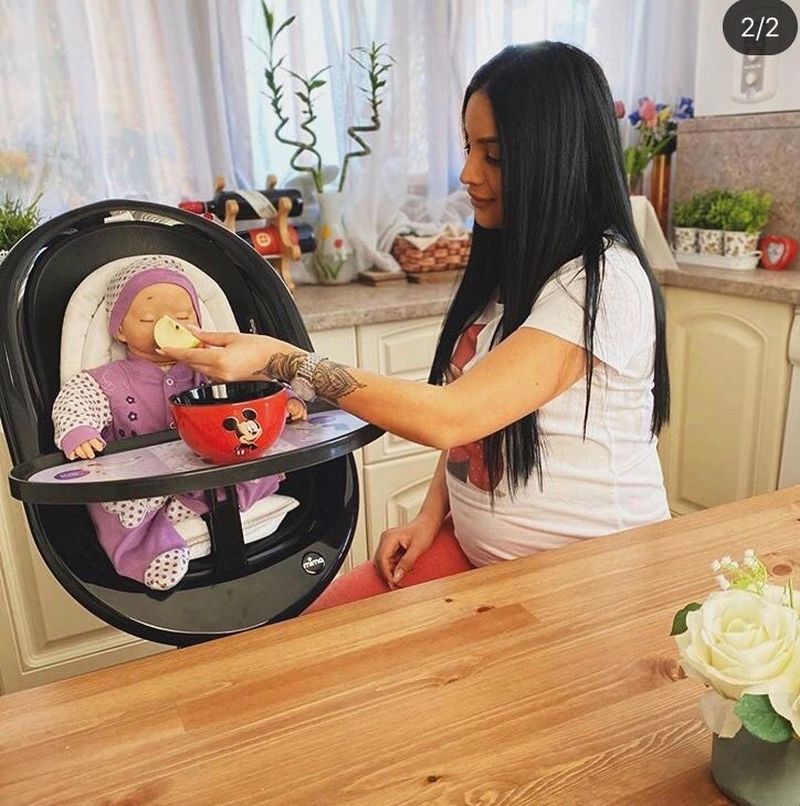 simina de la puterea dragostei bebeluș