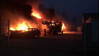 Ialomiţa: Un bărbat a murit &icirc;ntr-un incendiu care a cuprins o fermă