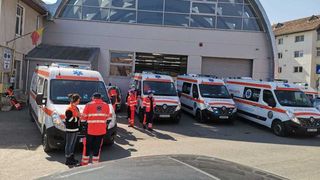 Moment de reculegere în toată ţara, pentru ambulanţierul de la Suceava mort de coronavirus - VIDEO