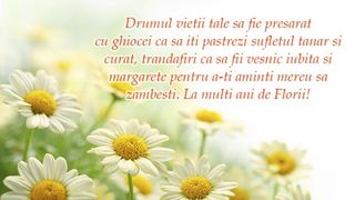 Imagini cu mesaje frumoase de Florii