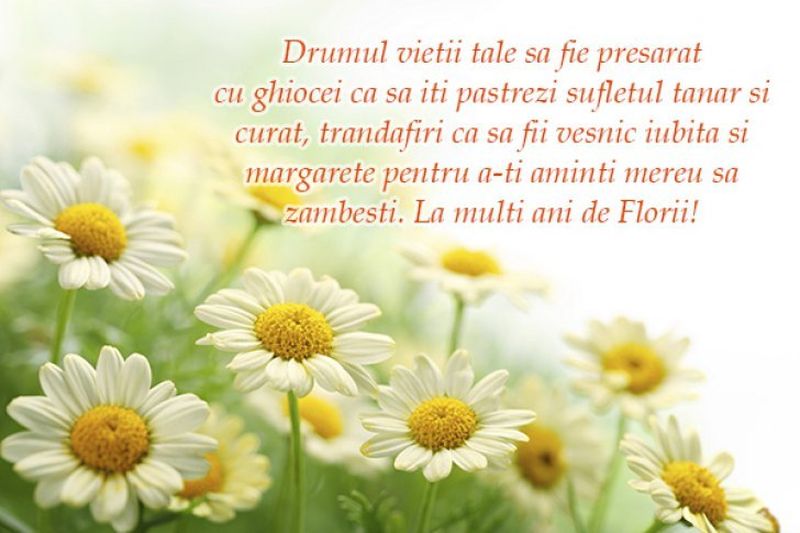 Imagini cu mesaje frumoase de Florii