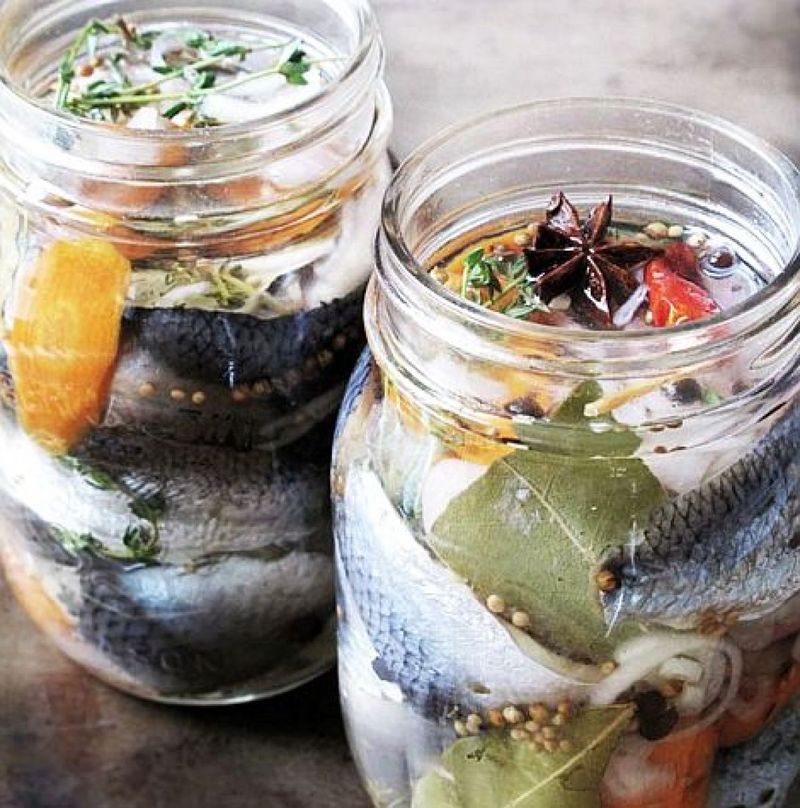 Macrou marinat - Dezlegare la peste Florii 2020