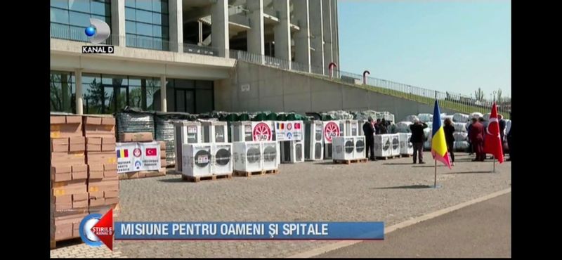 VIDEO | Misiune pentru oameni și spitale