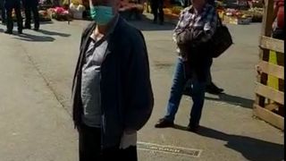 Aglomeraţie &icirc;n Piaţa Obor din Bucureşti/ Forţele de ordine au restricţionat accesul - VIDEO